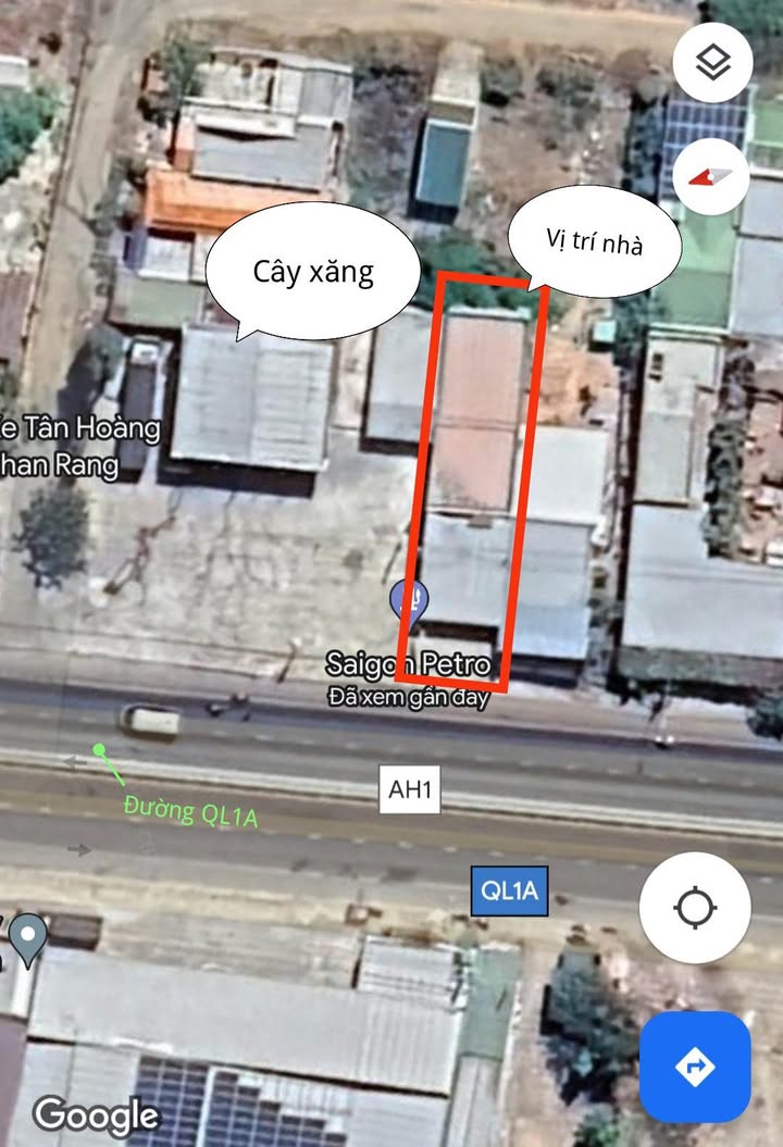 Cho thuê kho 150m² mặt QL 1A, Thuận Nam - Giá 6 triệu