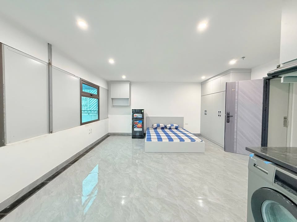 Cho thuê Studio 37m² full nội thất, Hồ Tùng Mậu, Cầu Giấy - Nuôi pet, sẵn máy giặt sấy