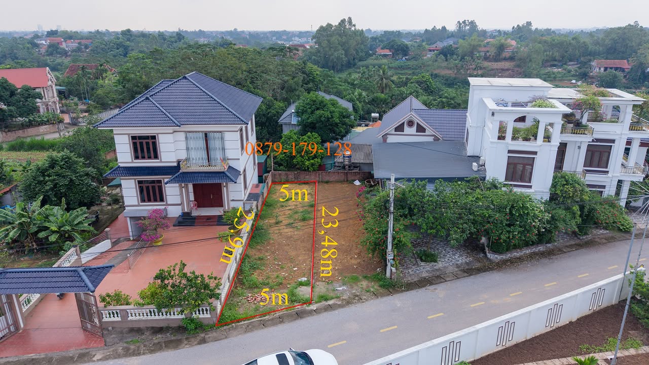 Đất nền Việt Trì 123.5m² gần Nhà văn hóa Khu 4 cũ - Sổ đỏ sẵn sàng!