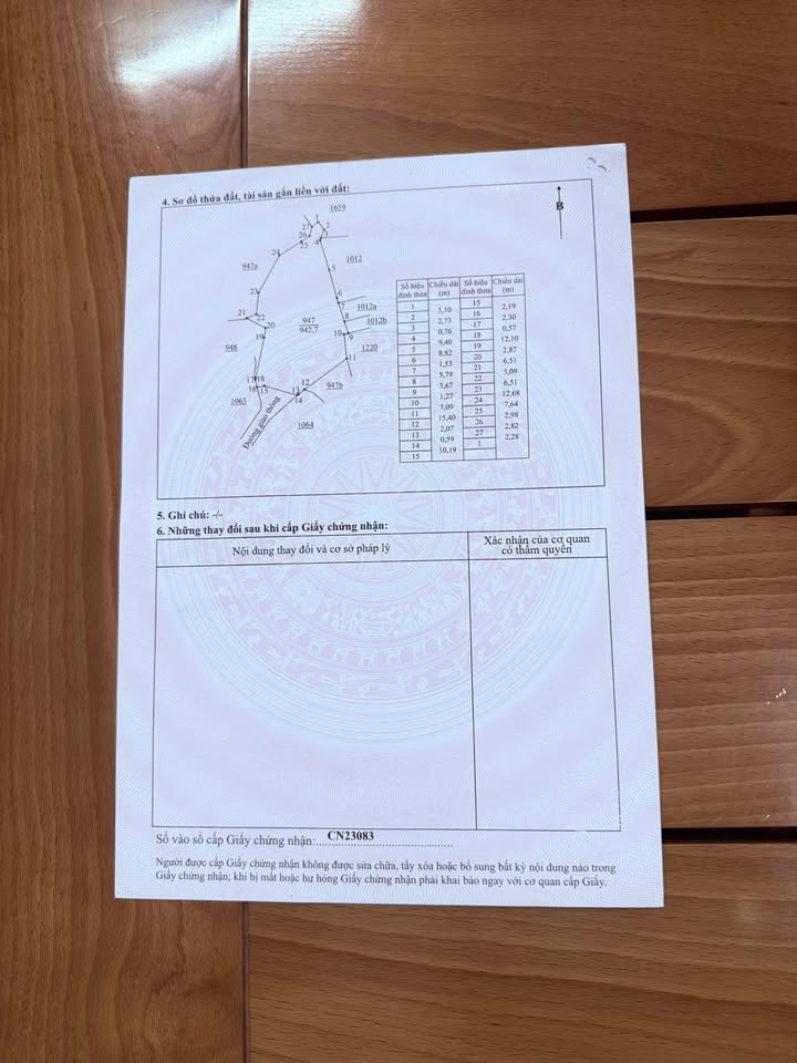 Đất nền Phường Tân Phú, Phổ Yên 500m² - Tiềm năng tăng giá tốt!