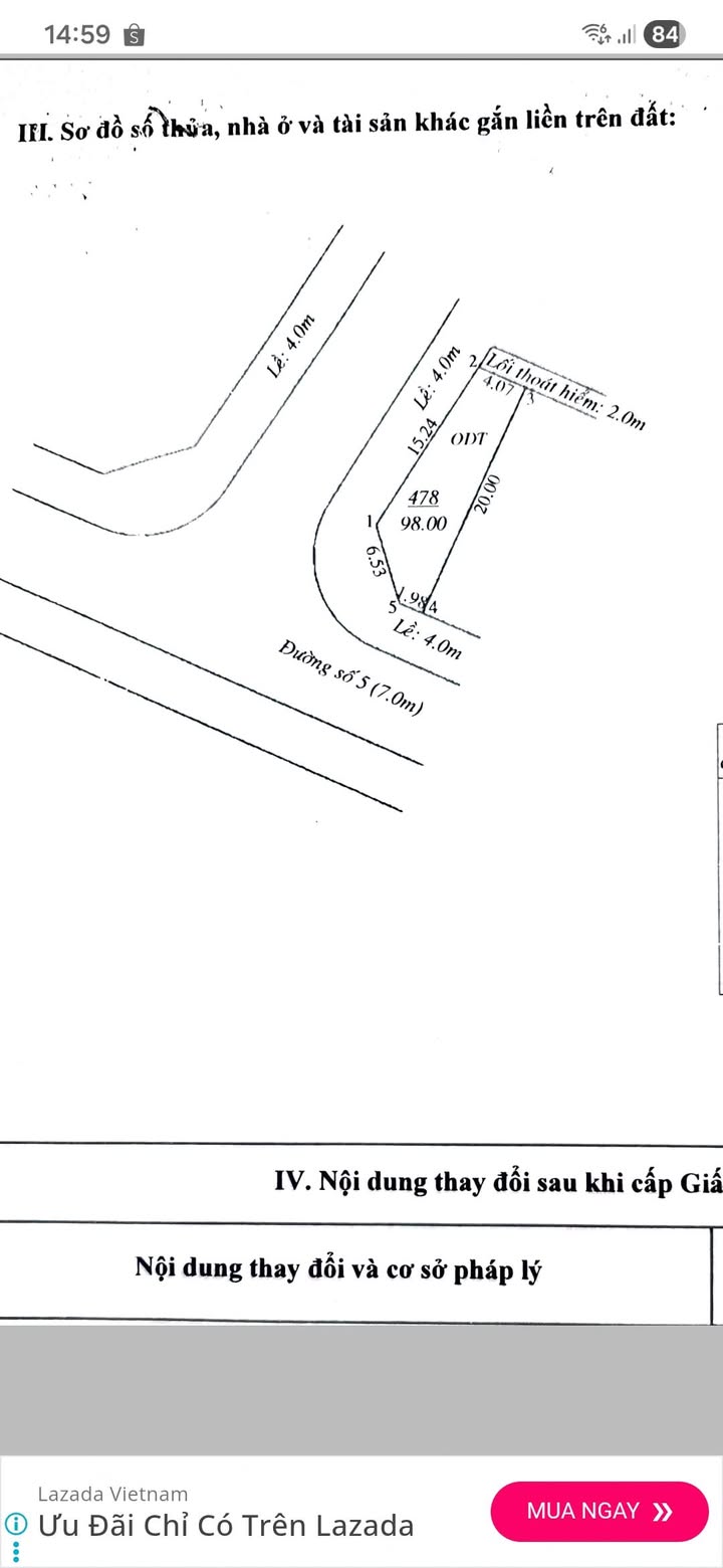 Đất Nền Góc Thốt Nốt Cần Thơ 98m² - Sổ Hồng Thổ Cư 100% - Giá Đầu Tư 4 Tỷ