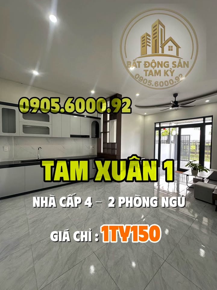 Nhà 95m² Tam Xuân 1, Tam Kỳ - Giá 1.15 Tỷ, Hỗ Trợ Vay 700 Triệu