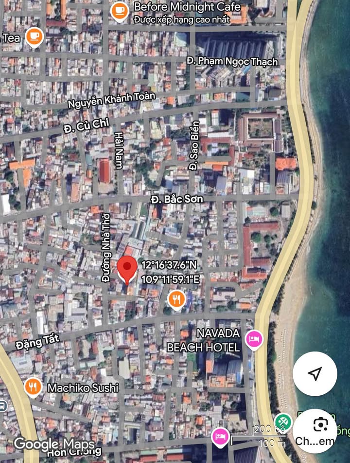 Đất nền 65m² hẻm Nhà Thờ, Vĩnh Hải - Tiềm năng tăng giá vượt trội!