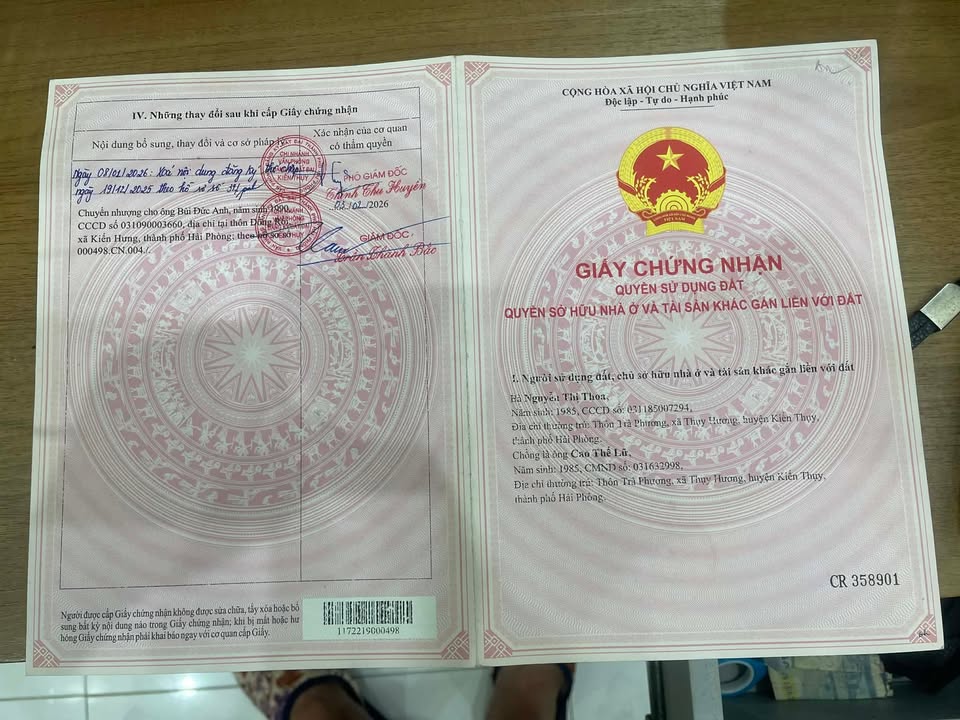 Đất nền Cẩm Hoàn Kiến Thụy 150m² - Sổ đỏ chính chủ, đường lớn!