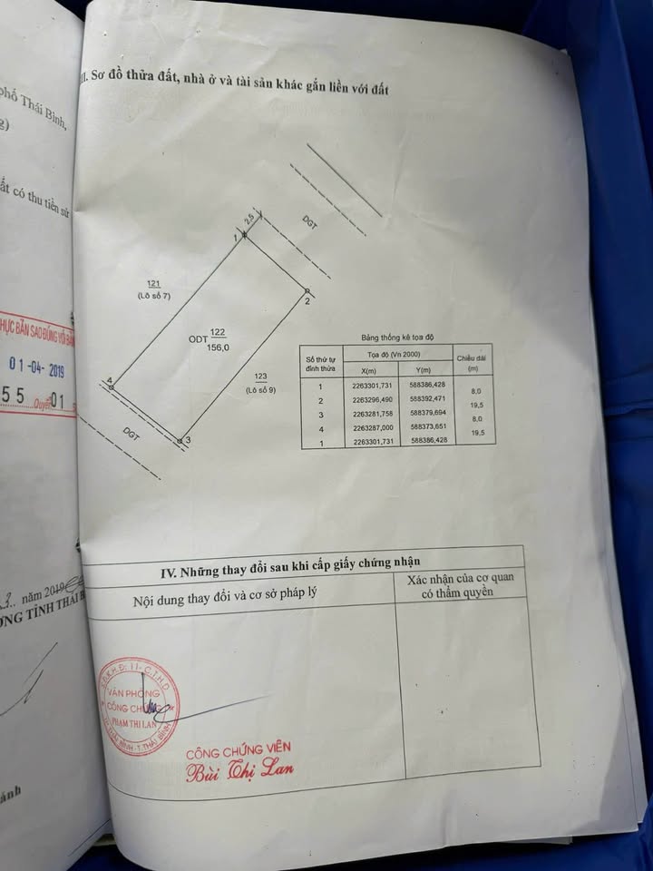 Bán Đất TĐC Ao Phe Hoàng Diệu, Thái Bình 156m² - Sổ Đỏ Lâu Dài, Dòng Tiền 4 Triệu/Tháng