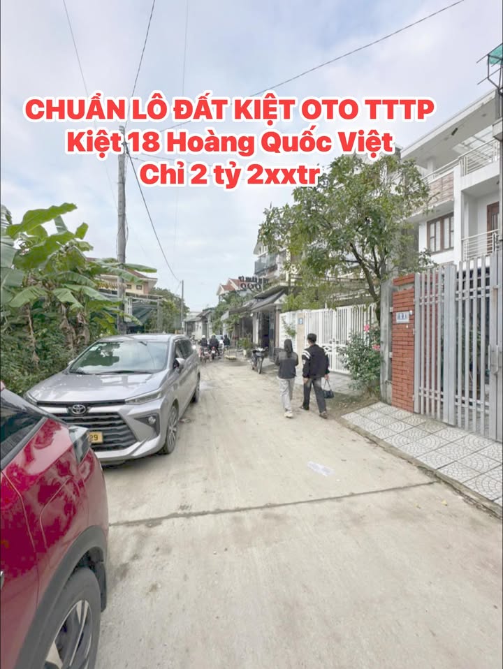 Bán Đất 70m² Hoàng Quốc Việt, Huế - Vuông Vức, Ô Tô Tới Nhà