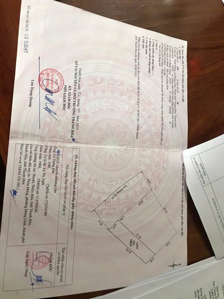 Đất nền Quốc lộ 45 Thanh Hóa 100m² - Tiềm năng tăng giá vượt trội!