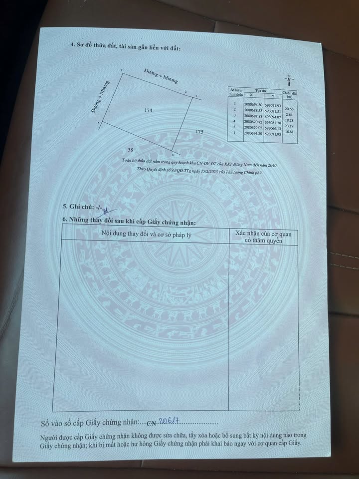 Đất nền Nghi Lộc 404m² - Đất thổ cư 100%, Sổ đỏ chính chủ!