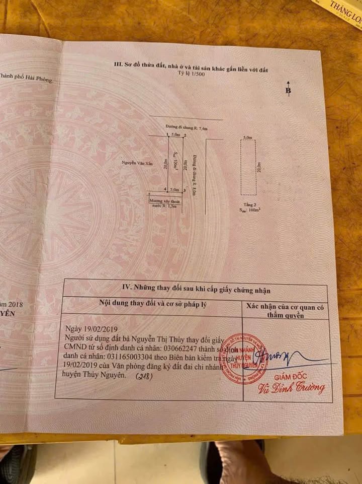 Nhà 2 Mặt Tiền 100m² Kinh Doanh Sầm Uất Quận Kiến An, Hải Phòng