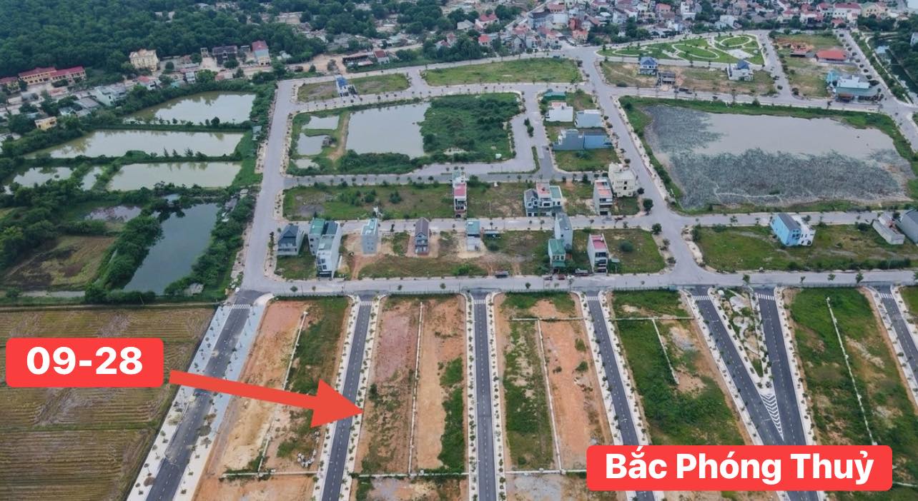 Đất nền Phường Thủy Đồng Hới 120m² - Sổ đỏ chính chủ