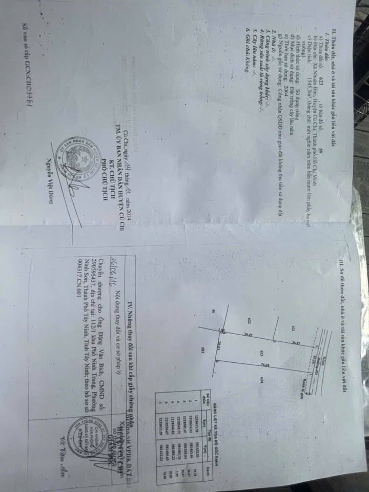 Bán Gấp Đất Vàng Củ Chi 1444m² - Đường Ô Tô Tới Đất, Giá Chỉ 3.5 Tỷ