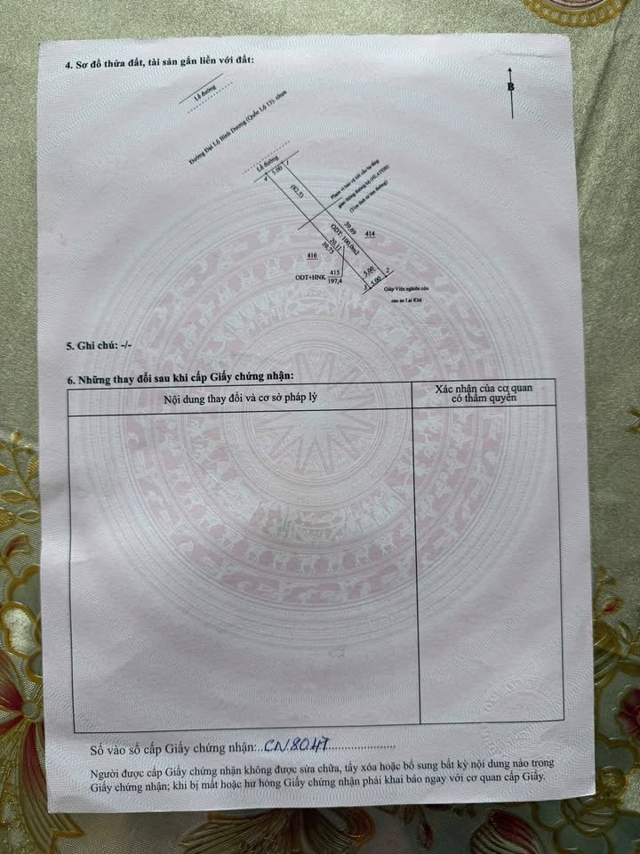 Mặt Tiền QL 13 Bến Cát - 150m² Thổ Cư - Giá 1.85 Tỷ