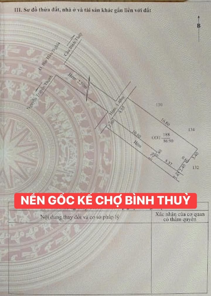 Đất nền Bình Thủy Cần Thơ 86m² - 2 mặt tiền, sổ đỏ sẵn sàng!
