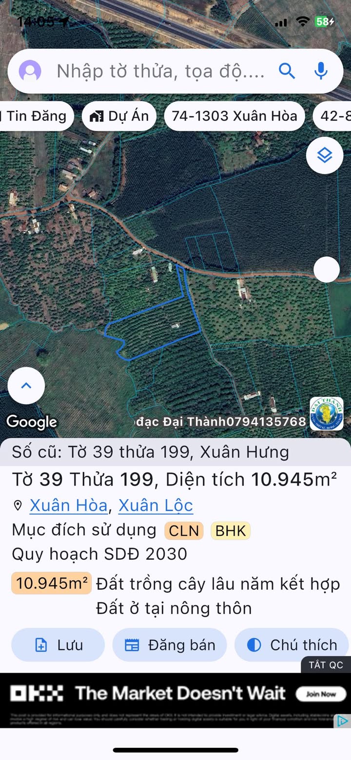 Đất Vườn Xuân Hưng Đồng Nai 11000m² - Sổ Đỏ Chính Chủ, Hai Mặt Tiền Đường