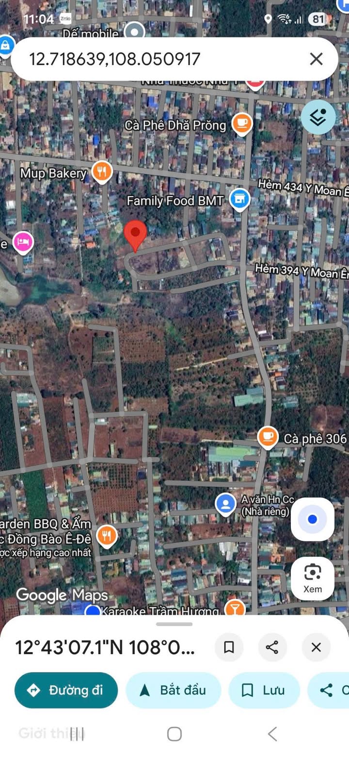 Đất Hẻm 427 Ymoan BMT 550m² - Sổ hồng riêng, ô tô vào tận nơi!