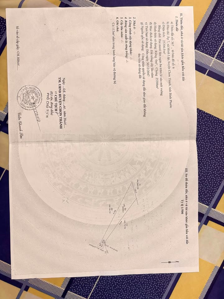 Đất Vàng Bình Phước: 2.5ha Mặt Tiền DT756, Giá 10.8 Tỷ - Sẵn Cao Su Kinh Doanh