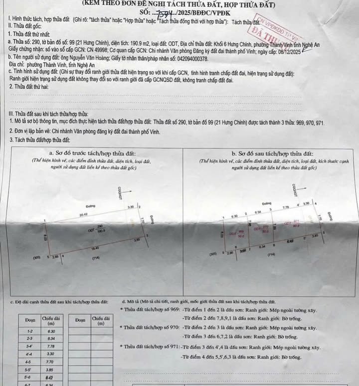 Đất nền TP Vinh 50m² chỉ 1.25 tỷ - Tiềm năng tăng giá!
