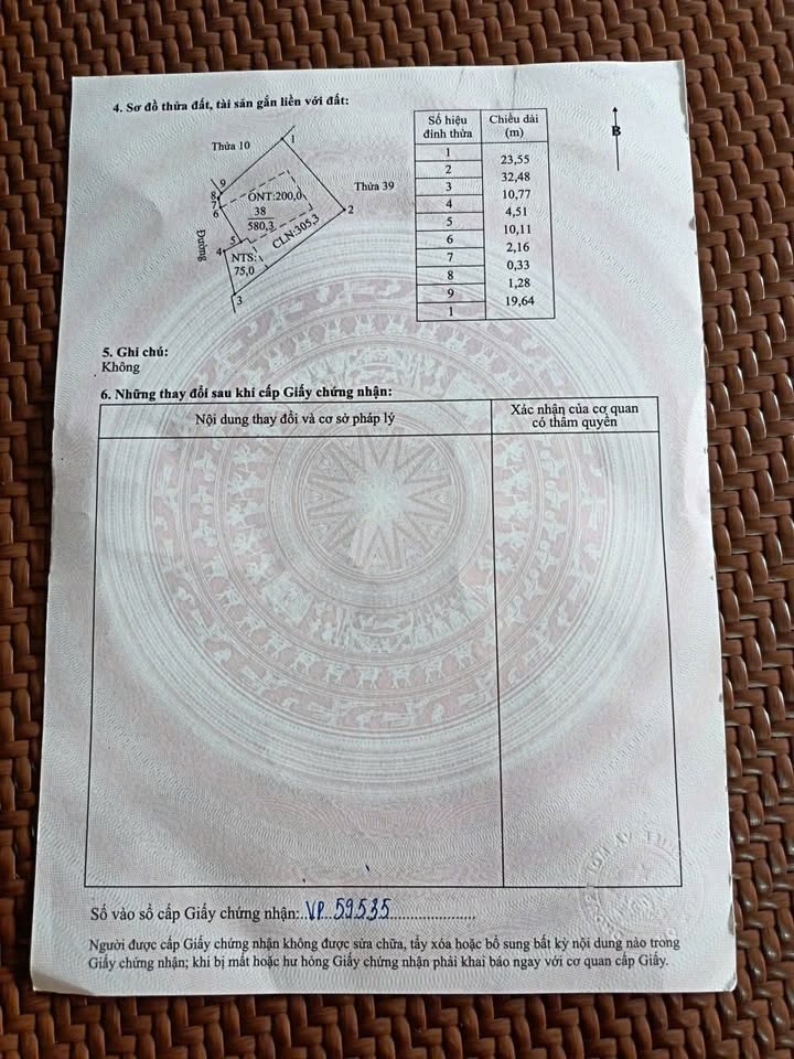 Đất nền Khánh Công 580m² - Sổ đỏ chính chủ, tiềm năng đầu tư!