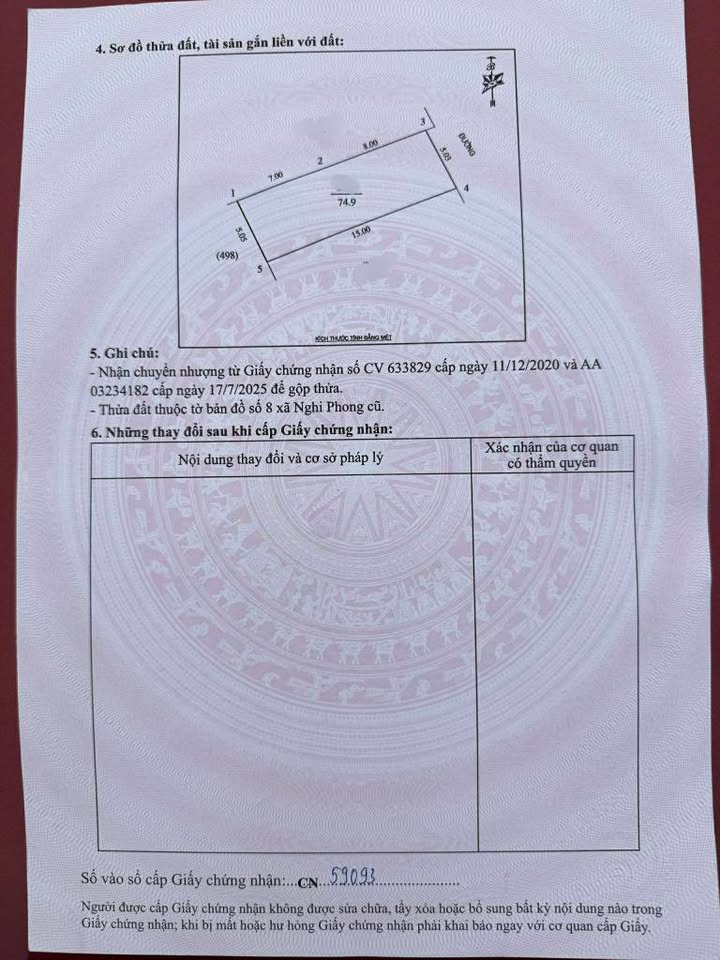 Đất nền Nghi Phong 75m² - Đường to ô tô, tiềm năng tăng giá!