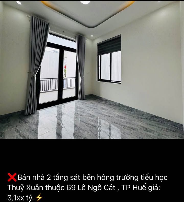 Nhà 2 Tầng Lê Ngô Cát Huế 112m² - Sổ hồng sẵn, ô tô vào tận nhà!