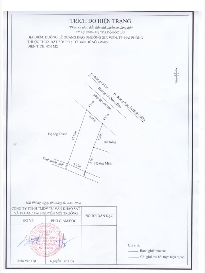 Đất nền Ngô Quyền 47m² giá 752 triệu - Sổ đỏ chính chủ!
