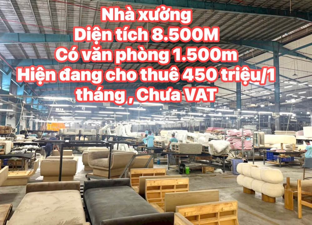 Bán Xưởng 10.000m² KCN Biên Hòa - 90 Tỷ - Hợp đồng thuê 48 năm