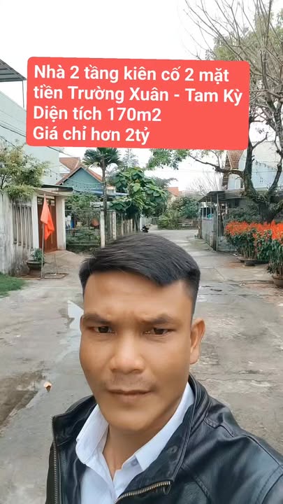 Nhà vườn Trường Xuân Tam Kỳ 170m² 2.2 tỷ - Sổ hồng rõ ràng!