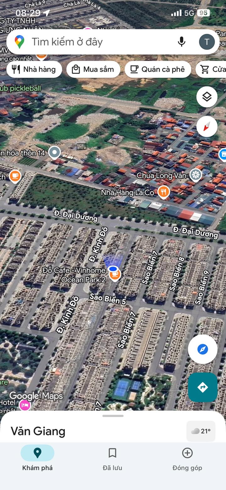 Biệt thự liền kề Vinhomes Ocean Park Gia Lâm 55m² giá 8.5 tỷ - Vị trí đẹp!