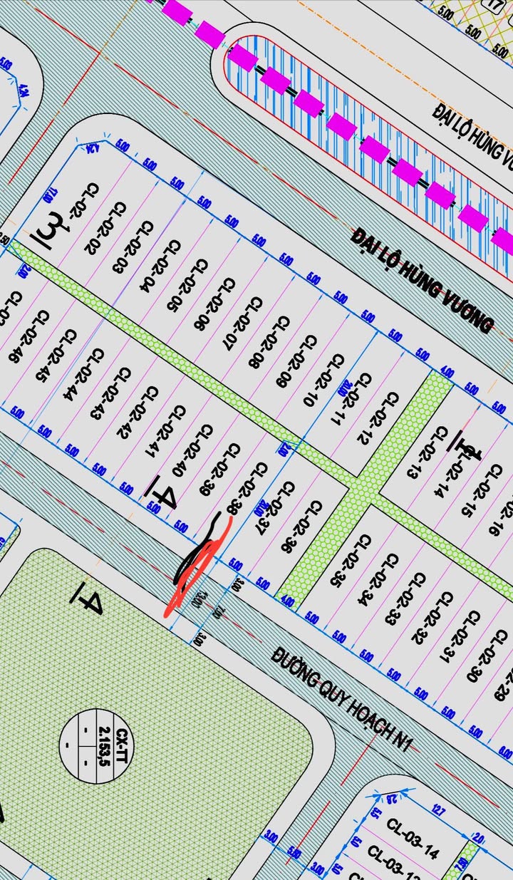 Đất nền 100m² Văn Giang, Hưng Yên - View công viên, Giá 2 tỷ