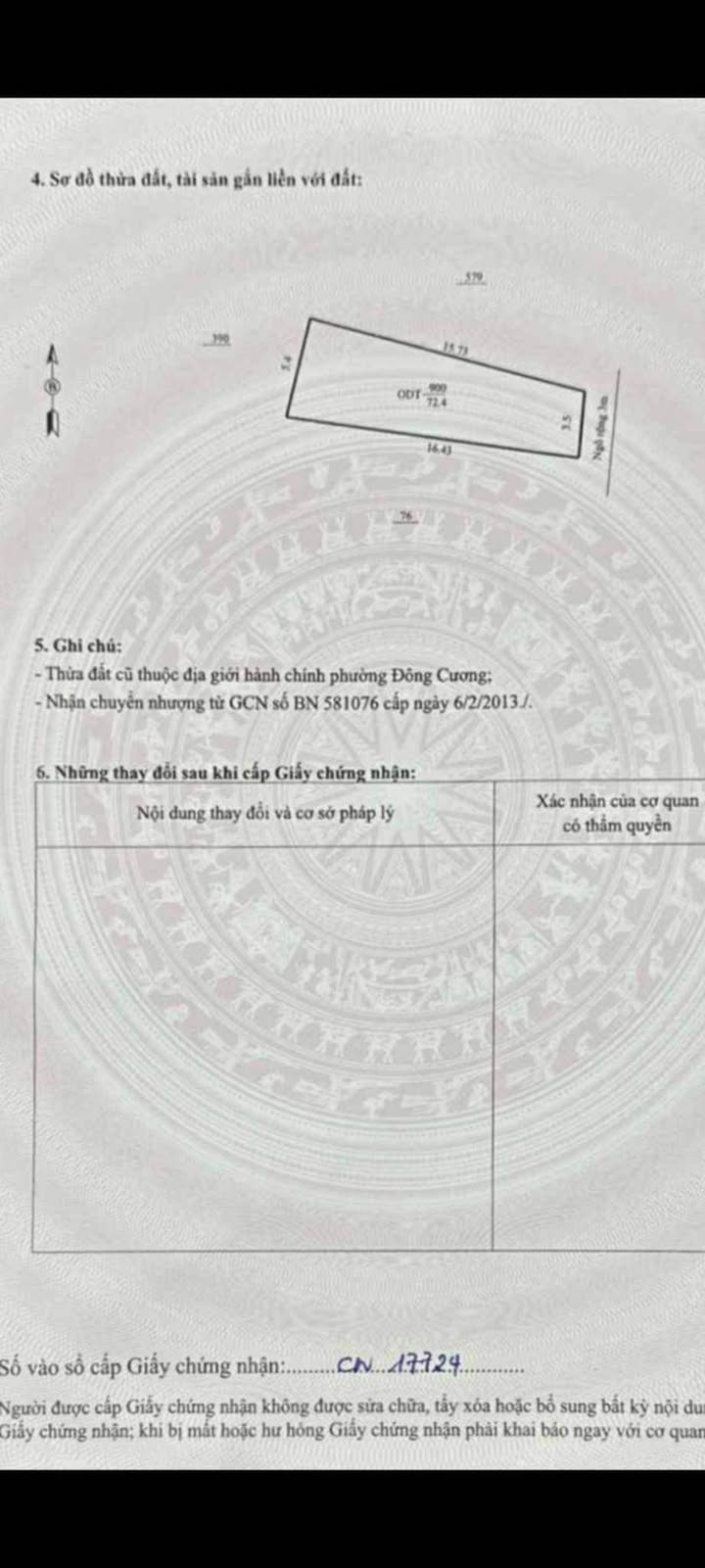 Đất Thổ Cư 72.5m² Làng Hạc Oa, Thanh Hóa - Sổ Hồng Sẵn Sàng