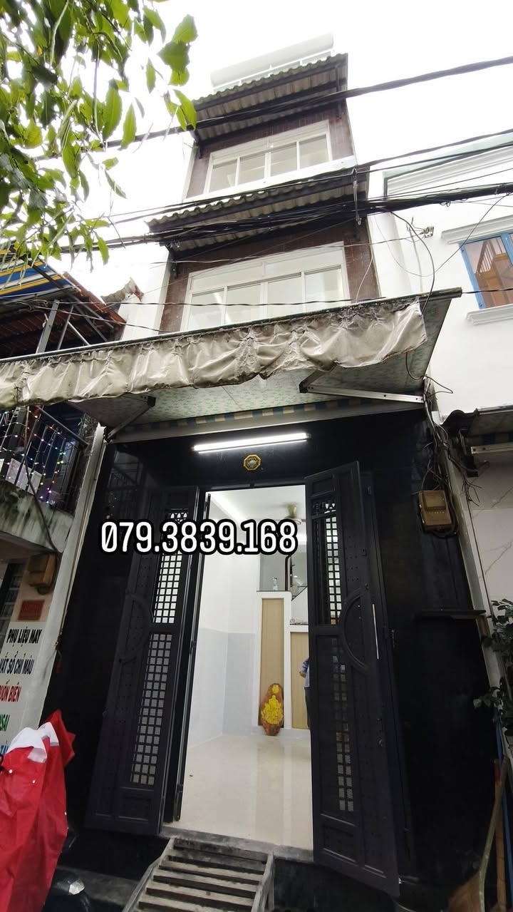 Nhà 4 Tầng BTCT Hẻm 4m Đường Chợ Lớn, Quận 6 - 28m² Giá 6.5 Tỷ