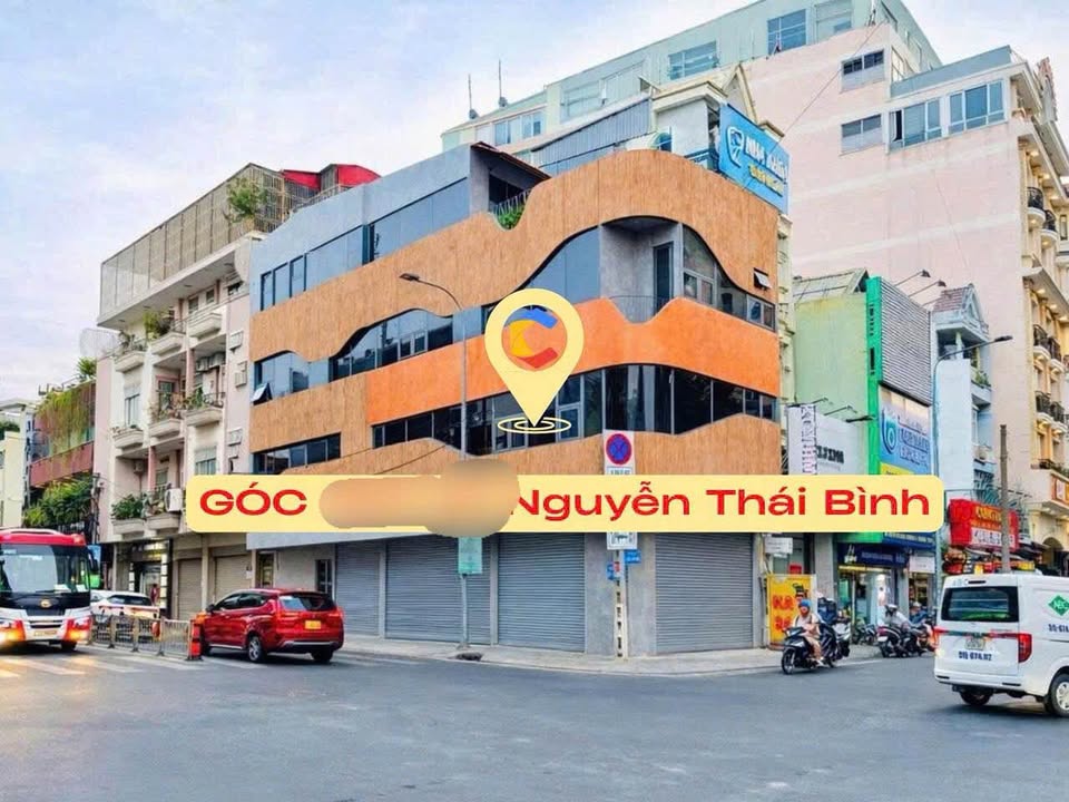 Mặt bằng kinh doanh góc 2MT Nguyễn Thái Bình, Tân Bình - 56m²