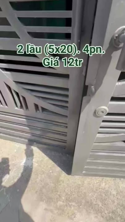 Nhà 1 Trệt 1 Lầu 1 Tum Hẻm Xe Hơi 7m An Phú Đông, Q12 - Giá 12 Triệu