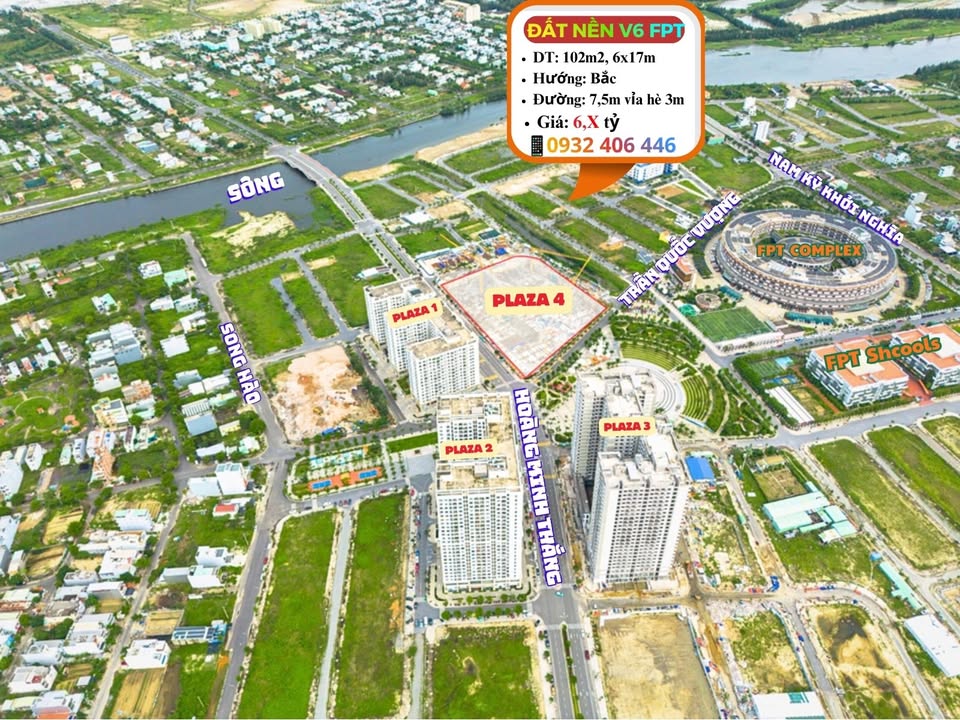 Townhouse V6 FPT Đà Nẵng 102m² - Vị trí đắc địa!