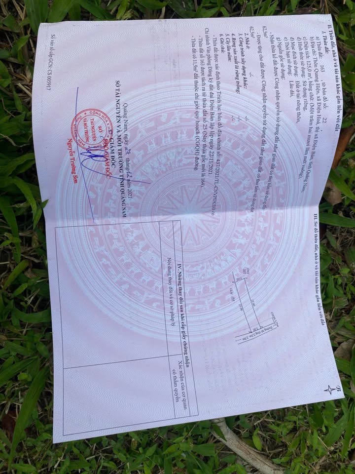 Bán Đất Nền 125m² Phường Điện Hòa, Đà Nẵng - Giá 7xx Triệu