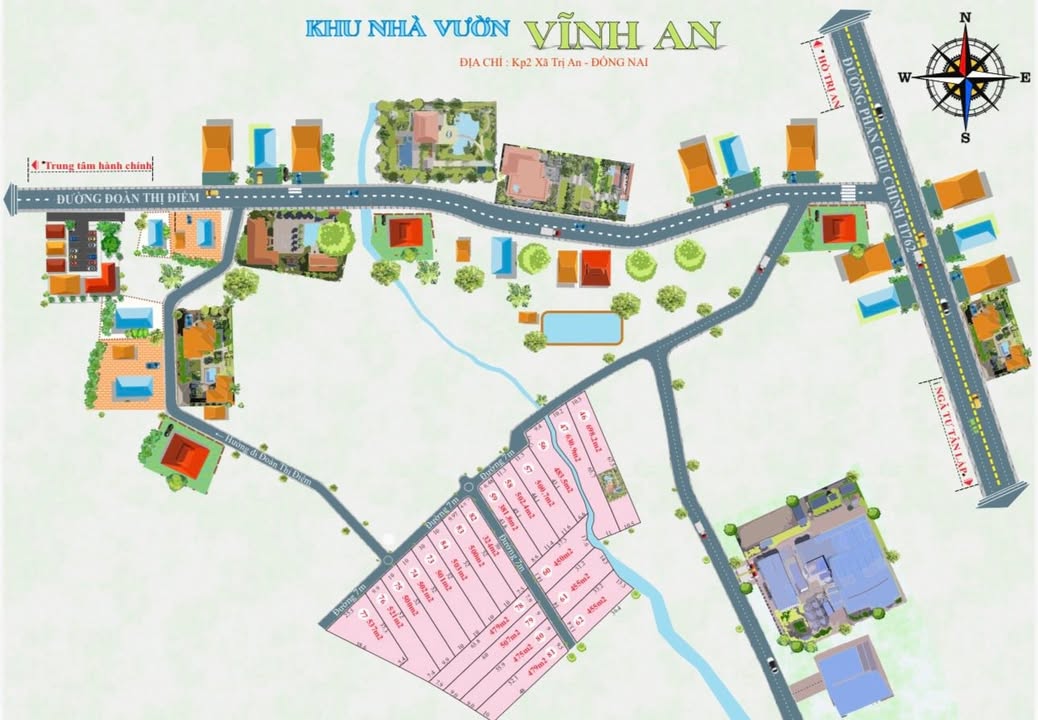 Đất Vườn Vĩnh An 500m² - Sổ Hồng Riêng, Giá Chỉ Từ 500 Triệu