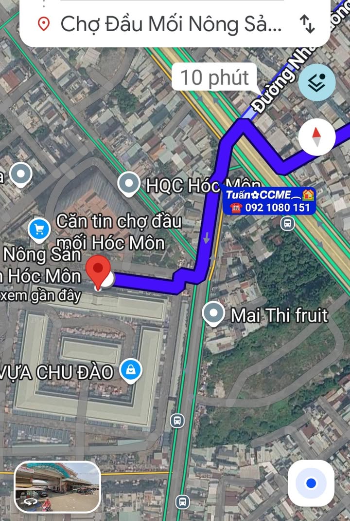 Nhà 168m² Hóc Môn - 5 Tầng, Hẻm 8m, Sổ Hồng Riêng, Giá 4.5 Tỷ