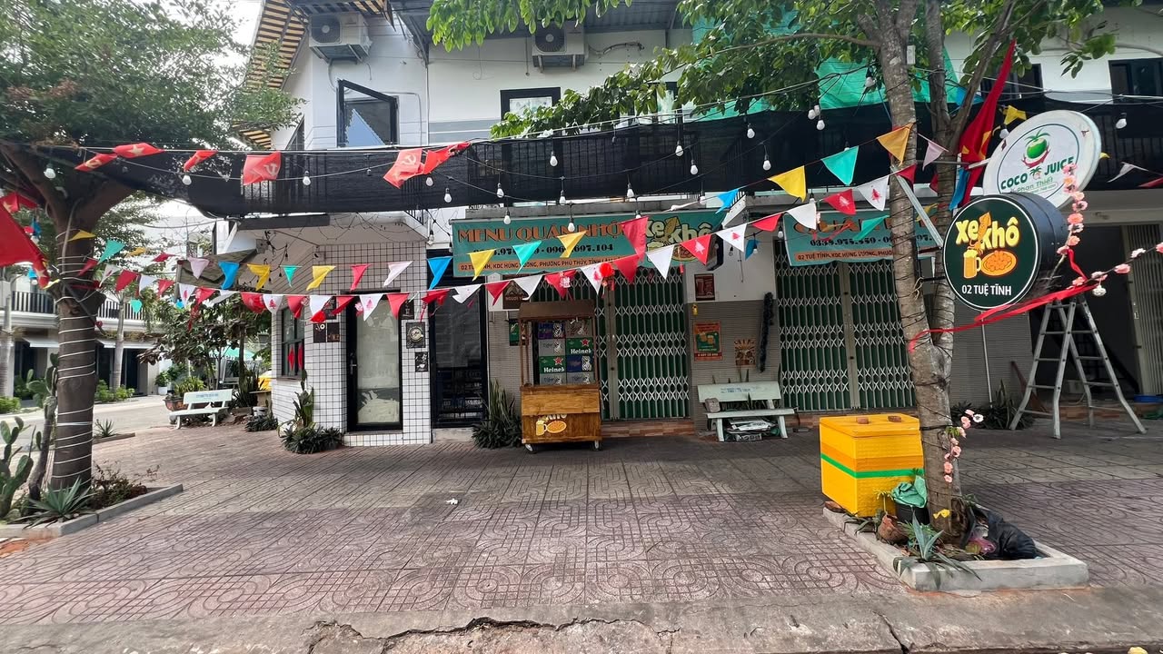 Mặt bằng 2MT Tuệ Tĩnh - Hoàng Bích Sơn, Phan Thiết - 40m² Kinh doanh Sầm uất