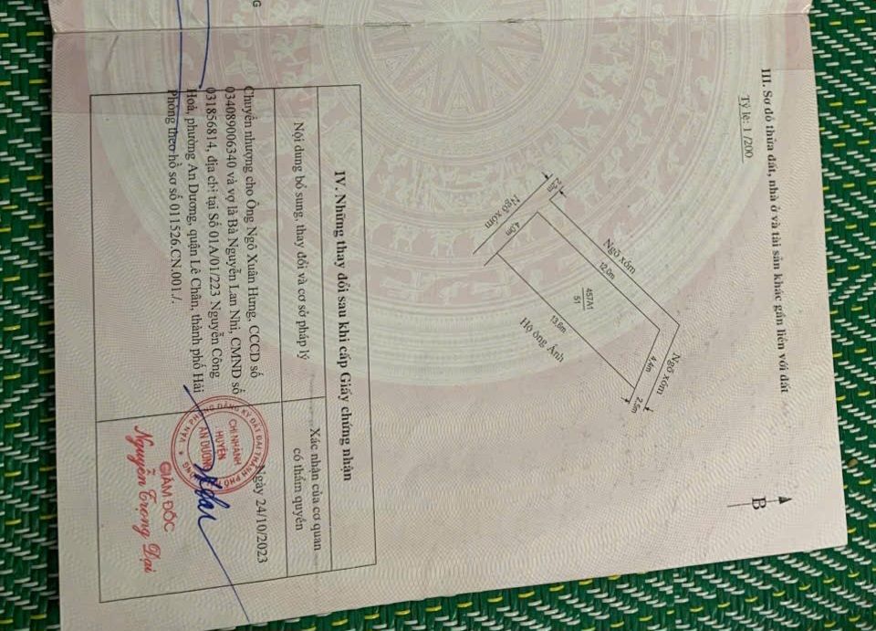 Bán Đất Tặng Nhà C4 An Đồng, Hải Phòng - 52m², Giá Đầu Tư 2.3 Tỷ