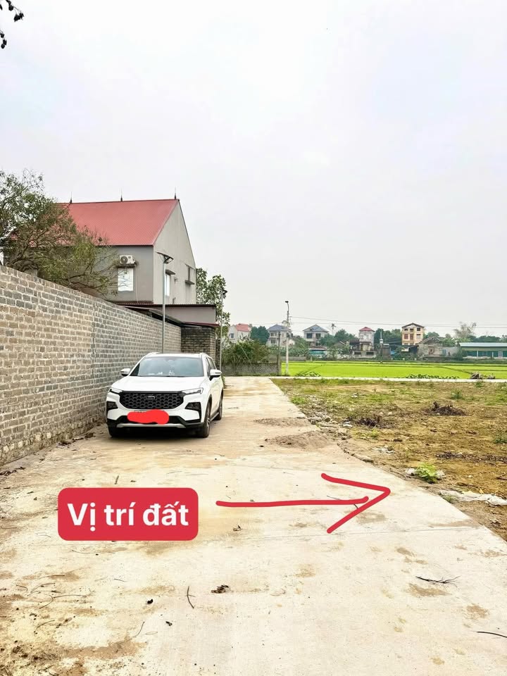 Đất nền Việt Yên 100m² (5xx triệu) - Đường ô tô, Sổ đỏ sẵn sàng