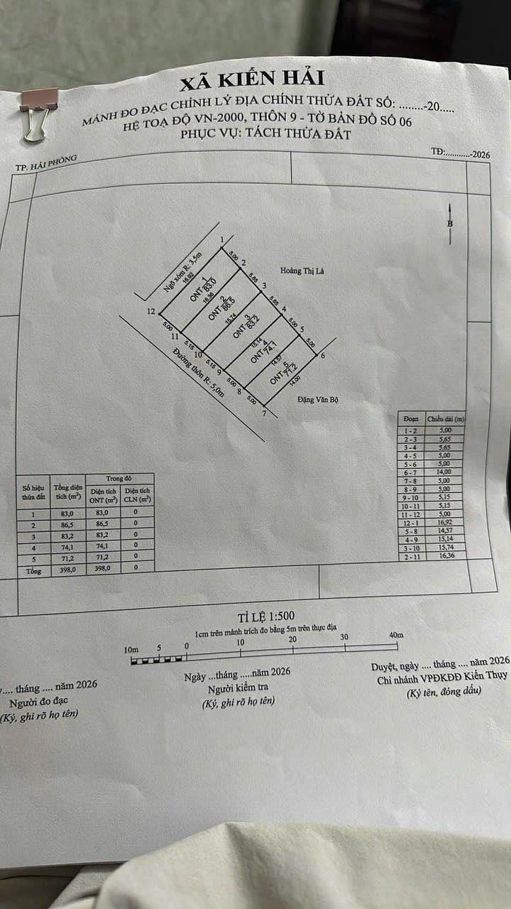 Bán Đất Nền Liền Kề Phường An Đồng, Hải Phòng - Sổ Hồng Sẵn Sàng
