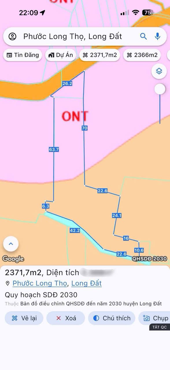 Đất nền Phước Long Thọ 2371m² - Giá tốt, tiềm năng đầu tư!