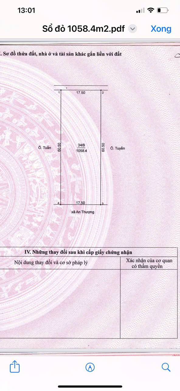 Bán đất dự án 12.238,8m² mặt Đại lộ Thăng Long - Sổ đỏ chính chủ