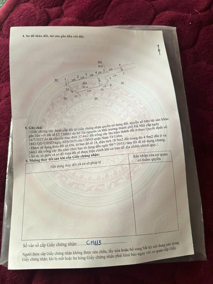 Đất nền Phương Canh 38m² - Cơ hội đầu tư hiếm có tại Nam Từ Liêm