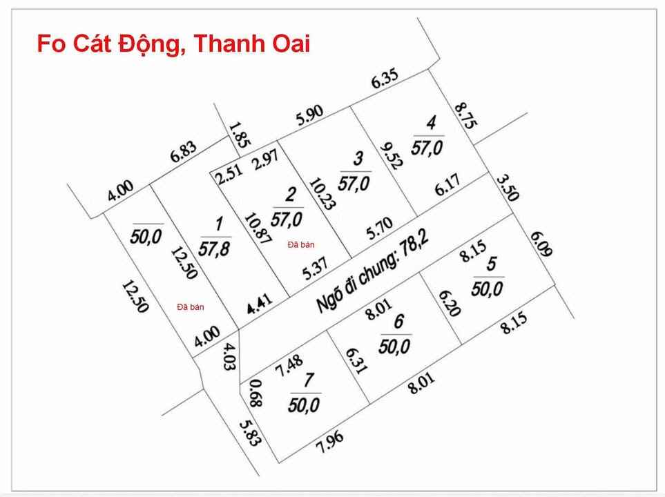 Đất nền Kim Bài, Thanh Oai 50m² - Sổ đỏ sẵn, giá chỉ nhỉnh 2 tỷ