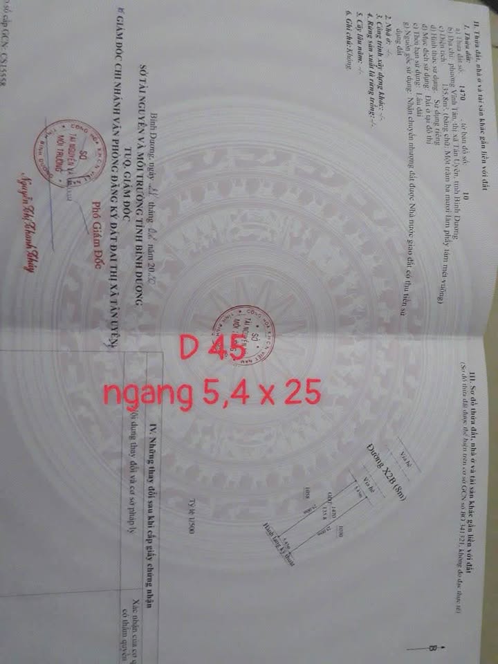 Đất Nền Thổ Cư 135.8m² Đường X2B, Vĩnh Tân - Sổ Hồng Sẵn Sàng