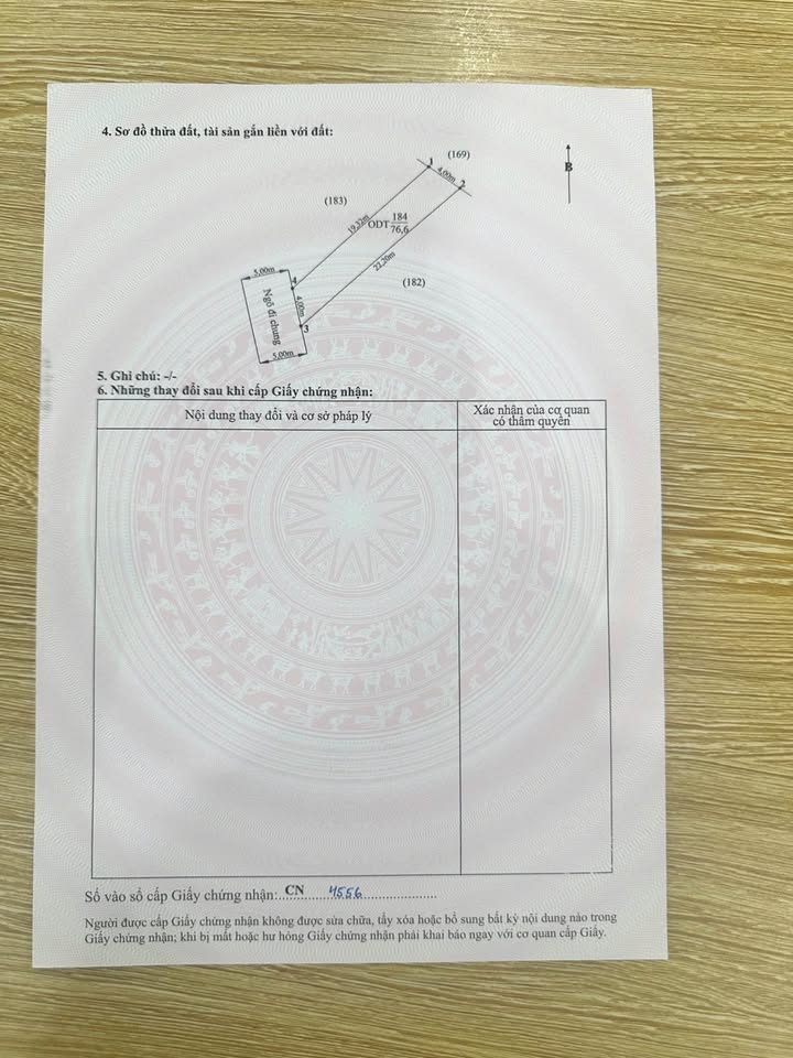 Đất nền Hoà Nghĩa - Dương Kinh, 76.6m², ô tô đỗ cửa, sổ đỏ