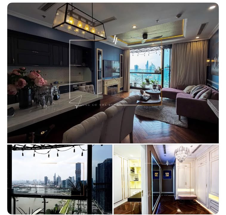 Cho thuê căn hộ Vinhomes Golden River Q1 - 90m² - 2PN - Giá 45 Triệu/Tháng