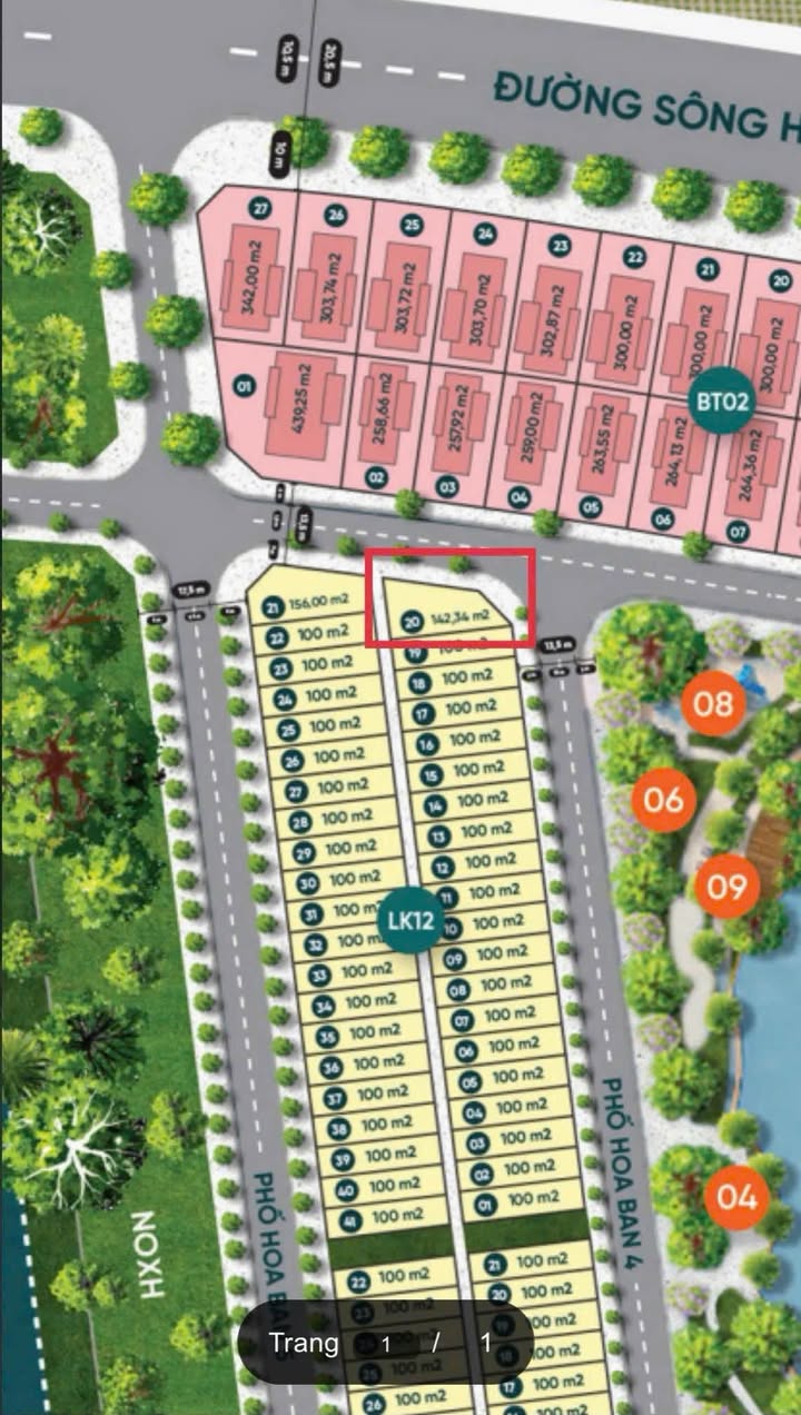 Bán Đất Nền Lô Góc Yên Bái Riverside 142m² - Sẵn Sàng Đầu Tư