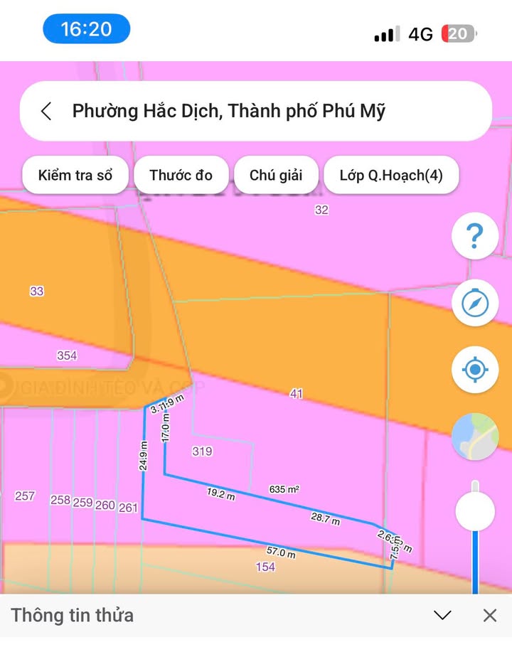 Đất nền Tân Phú 631m² 1.64 tỷ - Sổ đỏ chính chủ